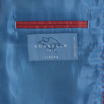 Guabello Sea Plaid Sport Coat - Sea Spray