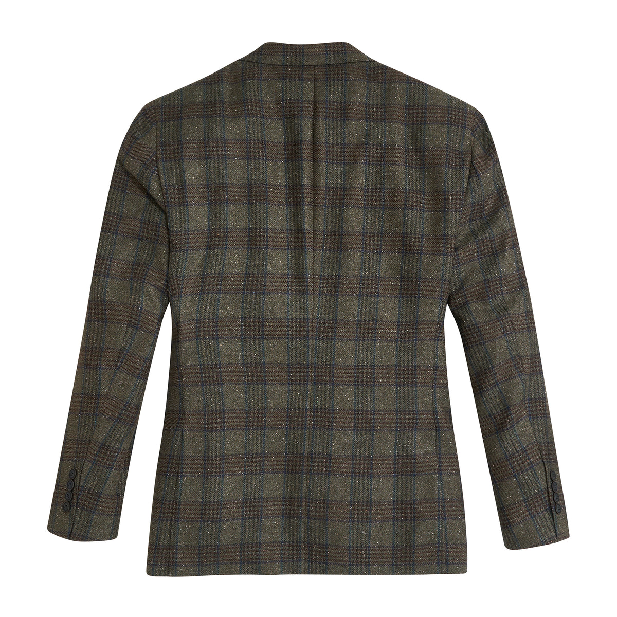 Guabello Sea Plaid Sport Coat - Sea Spray