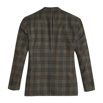 Guabello Sea Plaid Sport Coat - Sea Spray