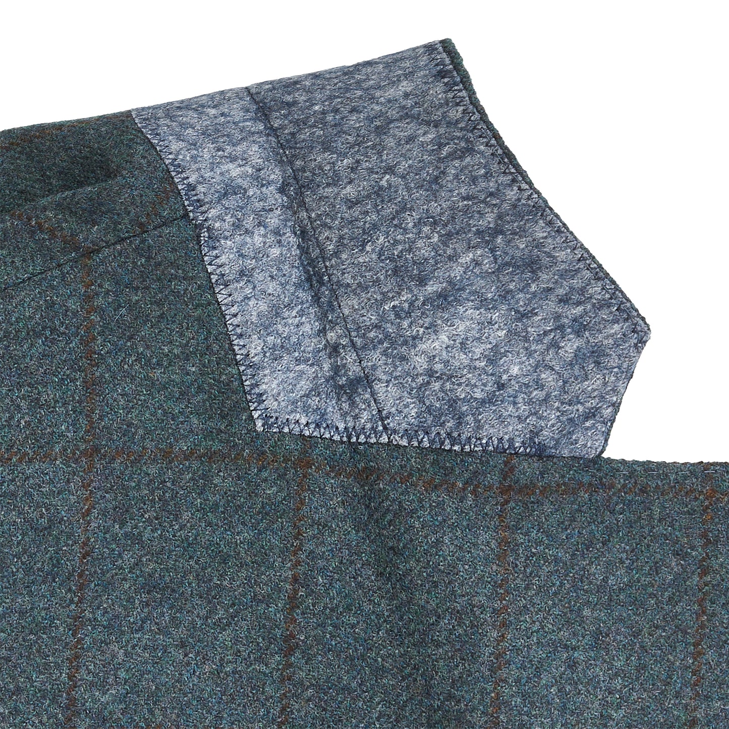 Di Pray Blue Wing Windowpane Sport Coat - Blue Wing Teal