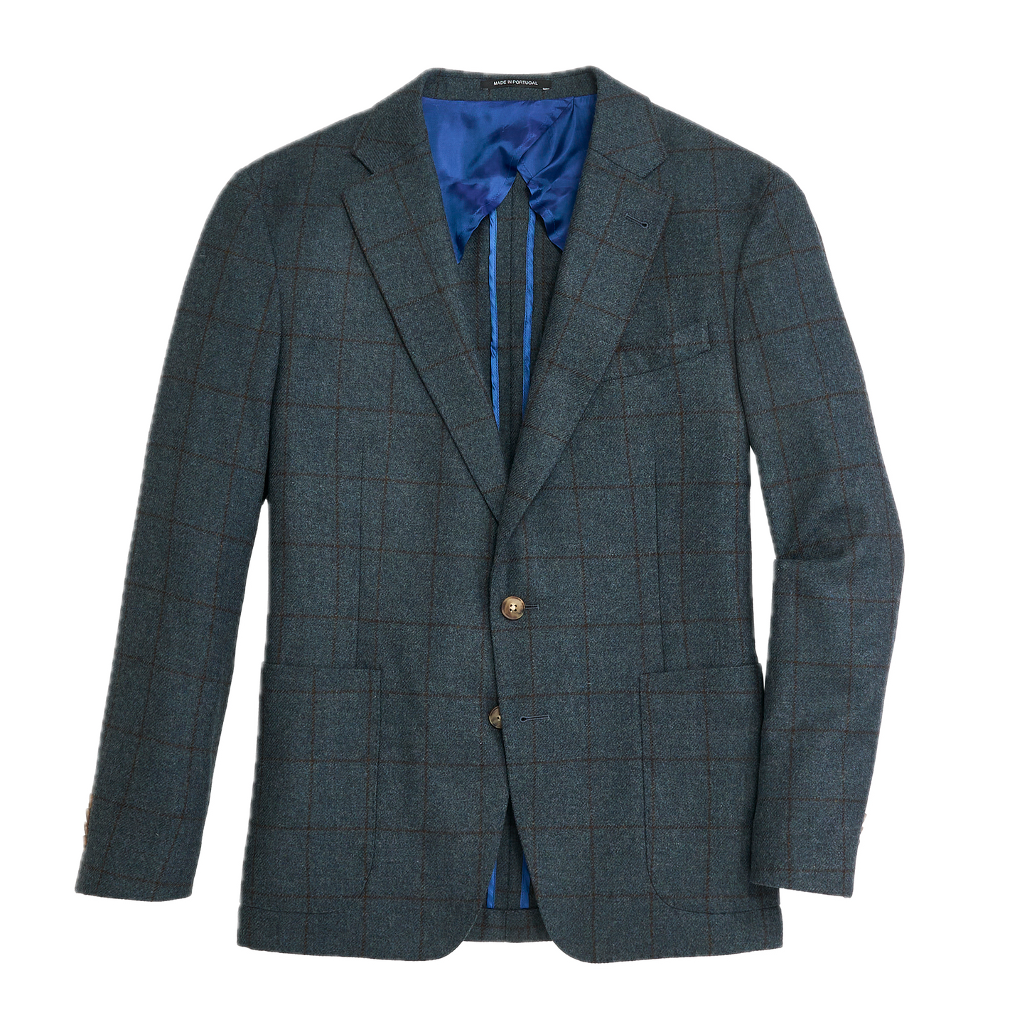 Di Pray Blue Wing Windowpane Sport Coat