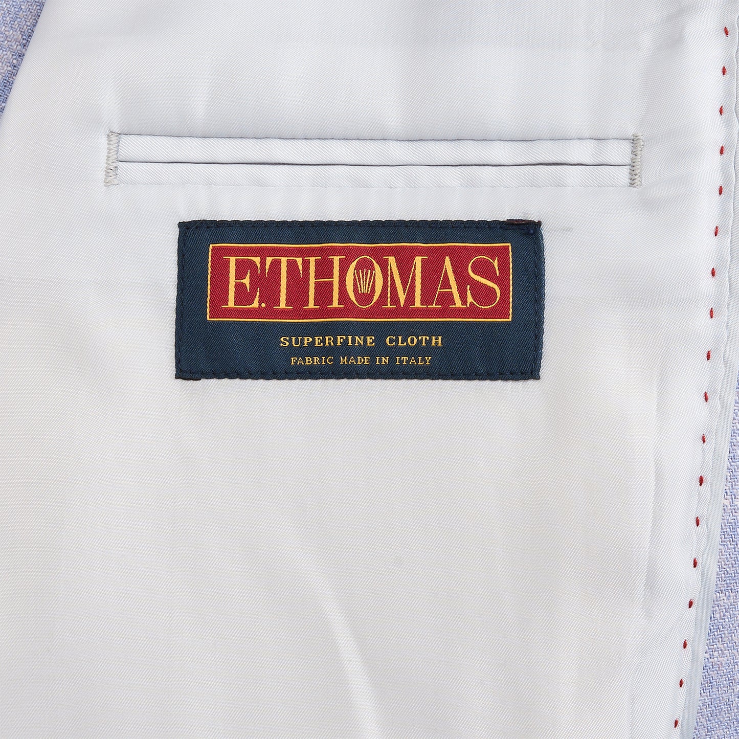 E. Thomas Thistle Solid Sport Coat