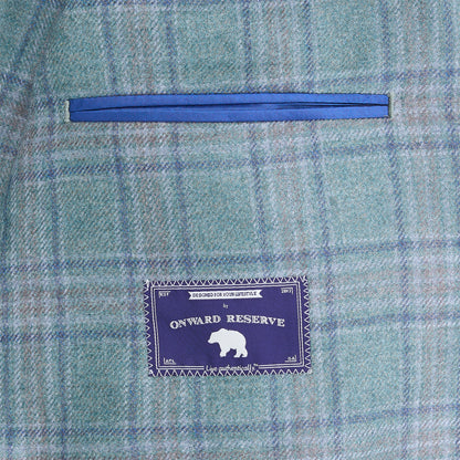 Surf Plaid Sport Coat - Surf