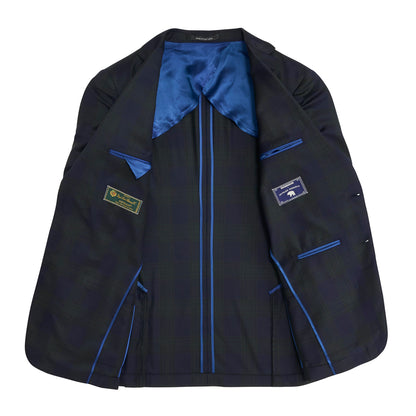 Night Plaid Sport Coat - Night Shadow