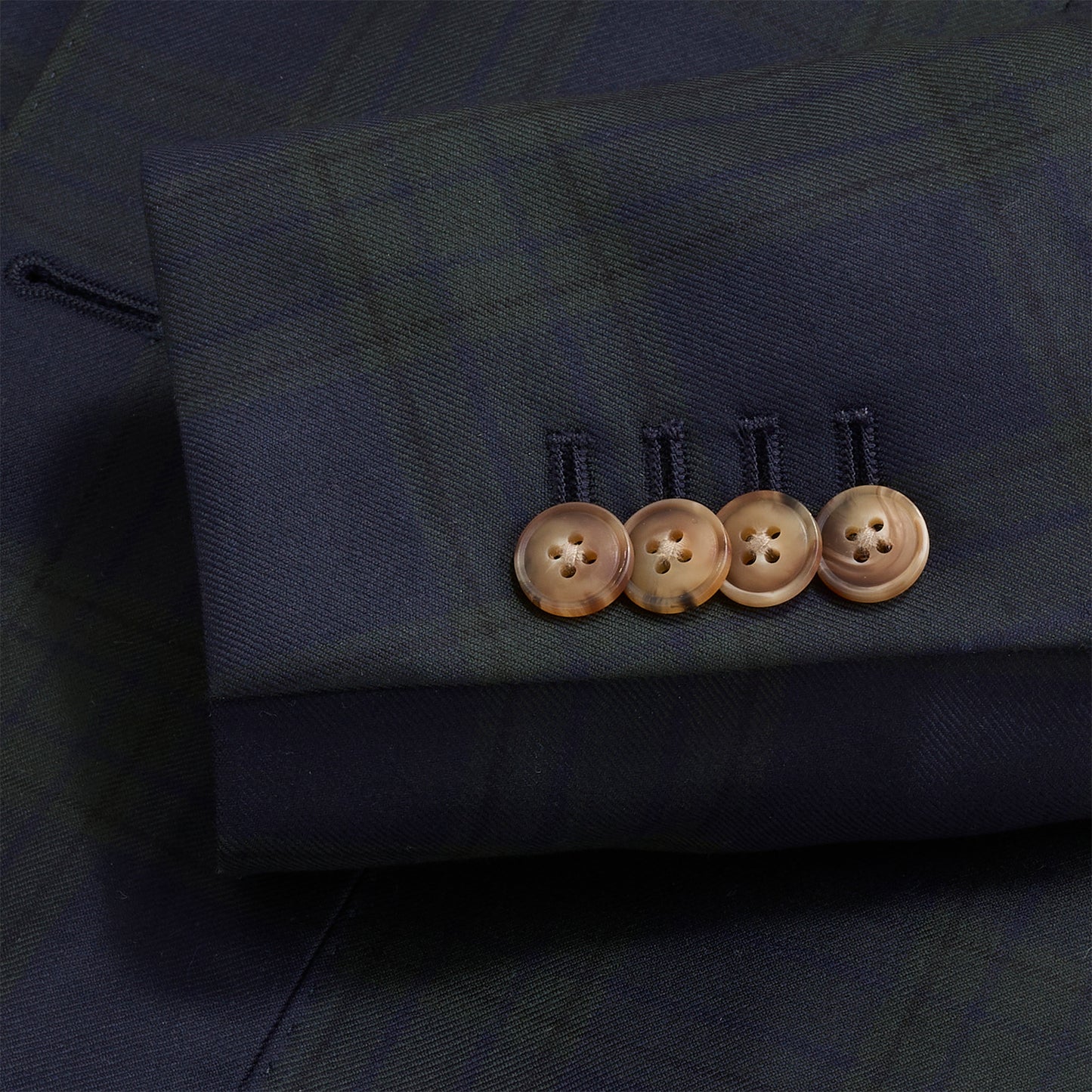 Night Plaid Sport Coat - Night Shadow