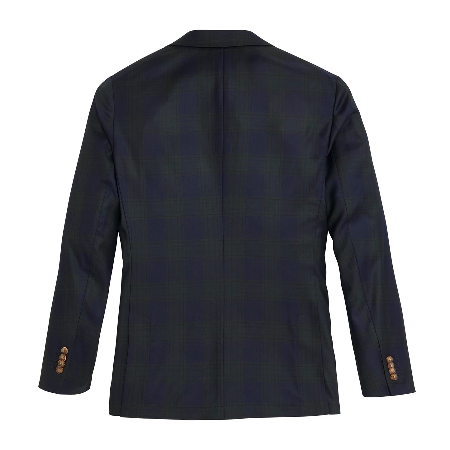 Night Plaid Sport Coat - Night Shadow