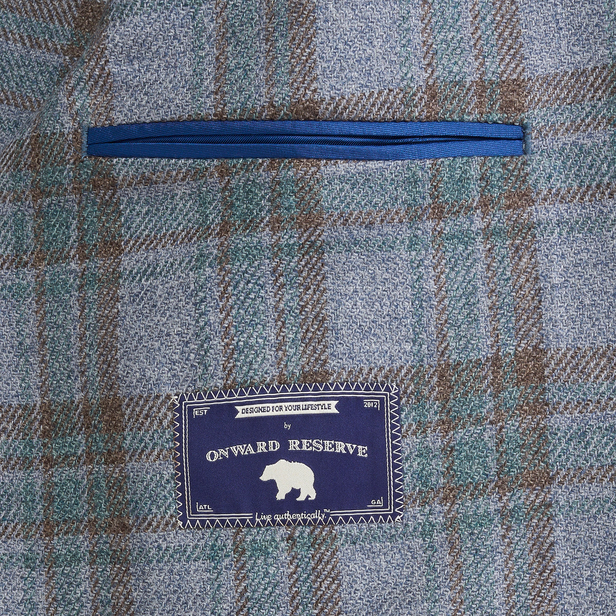 Provence Plaid Sport Coat