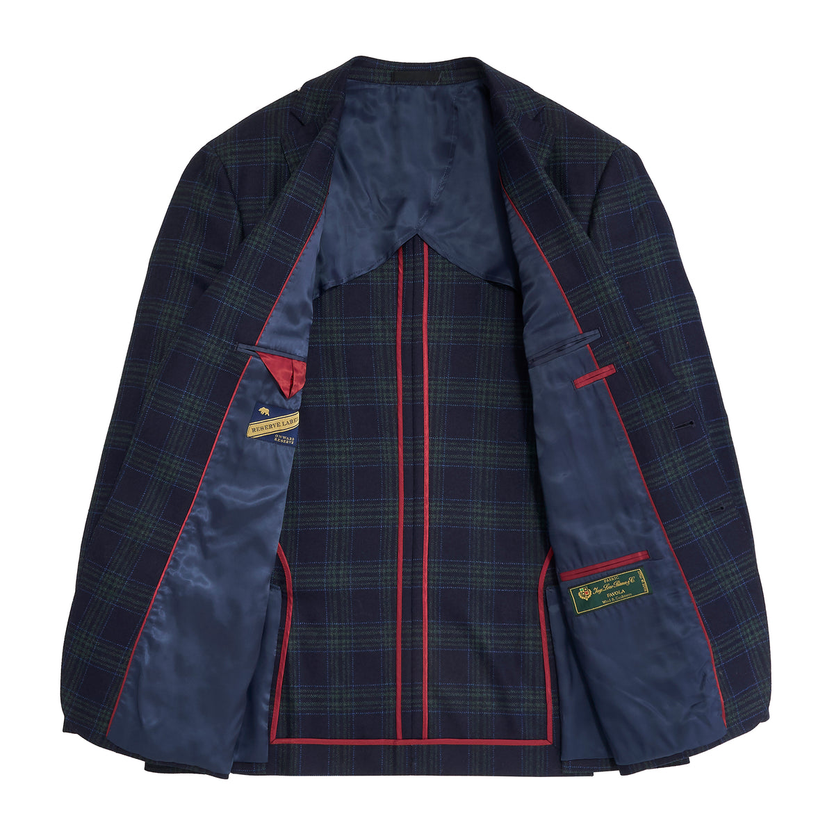 Moonlight Plaid Sport Coat - Moonlight Blue
