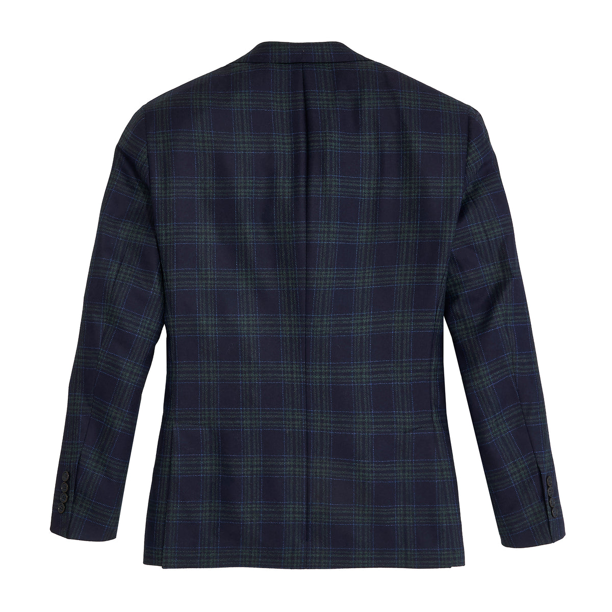 Moonlight Plaid Sport Coat - Moonlight Blue