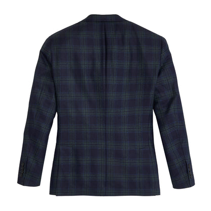 Moonlight Plaid Sport Coat - Moonlight Blue