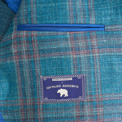 Loro Piana Orchid Windowpane Sport Coat - Orchid