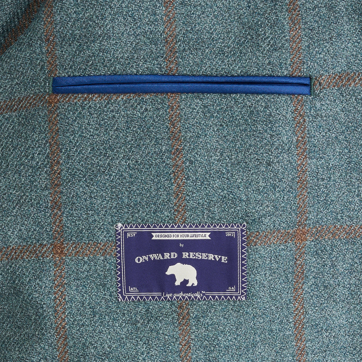 Citadel Windowpane Sport Coat - Citadel