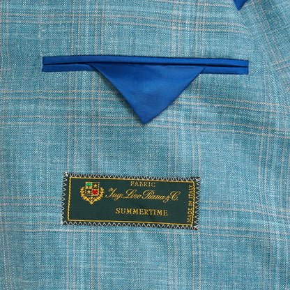 Loro Piana Gleam Plaid Sport Coat - Gleam