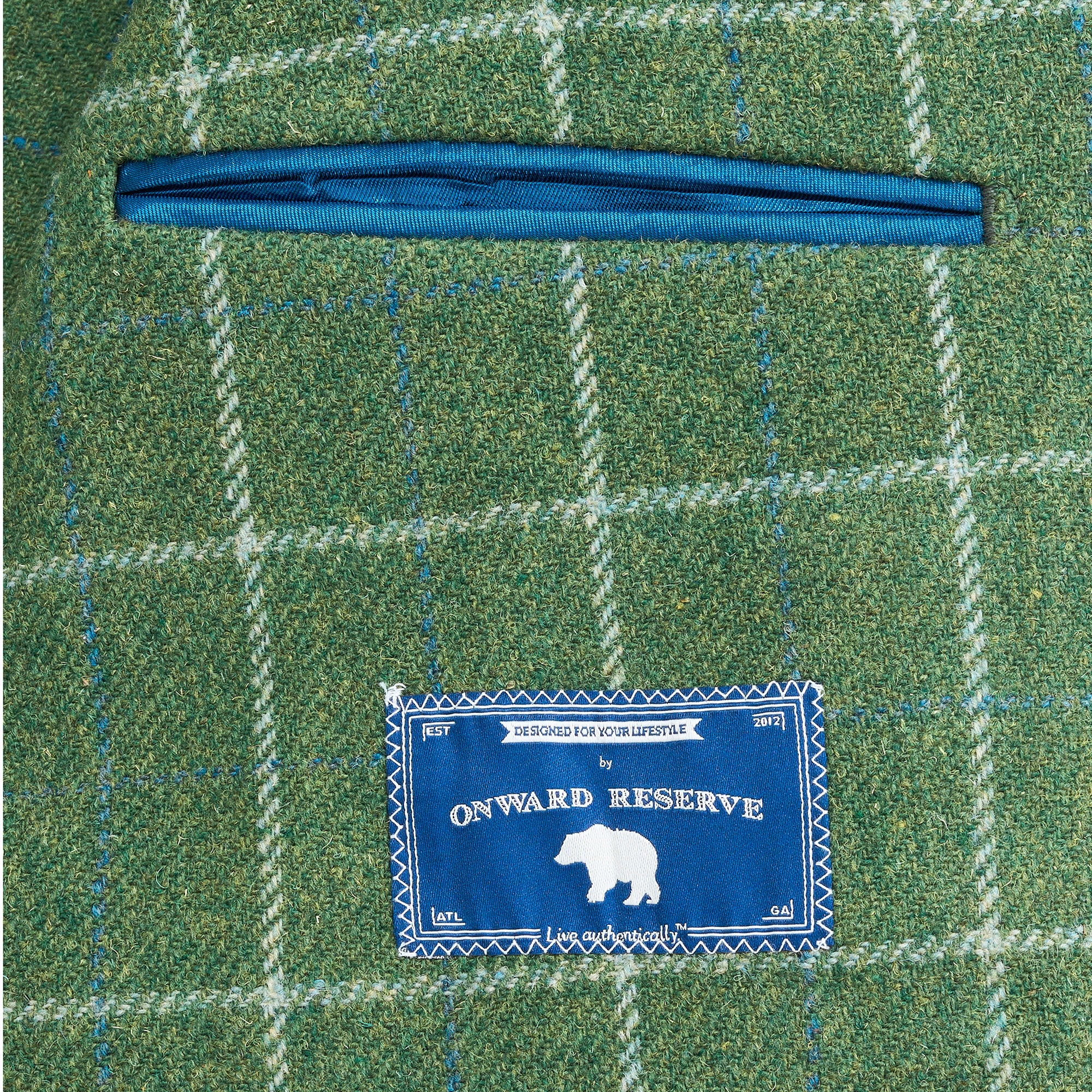 Fairway Windowpane Shetland Sport Coat