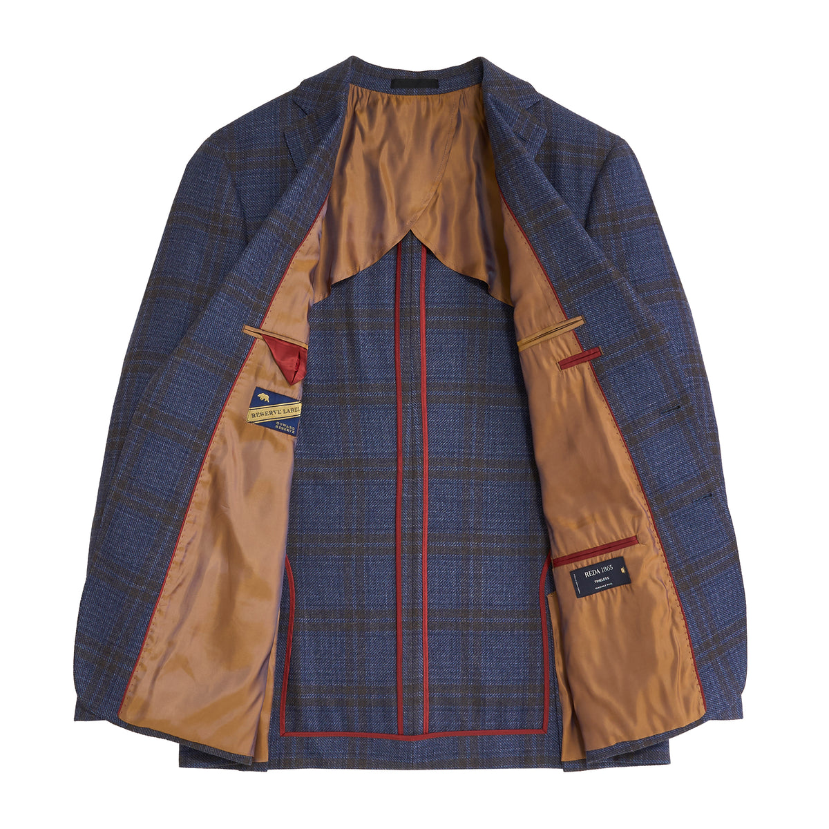 Reda Rocky Plaid Sport Coat - Rocky Rims