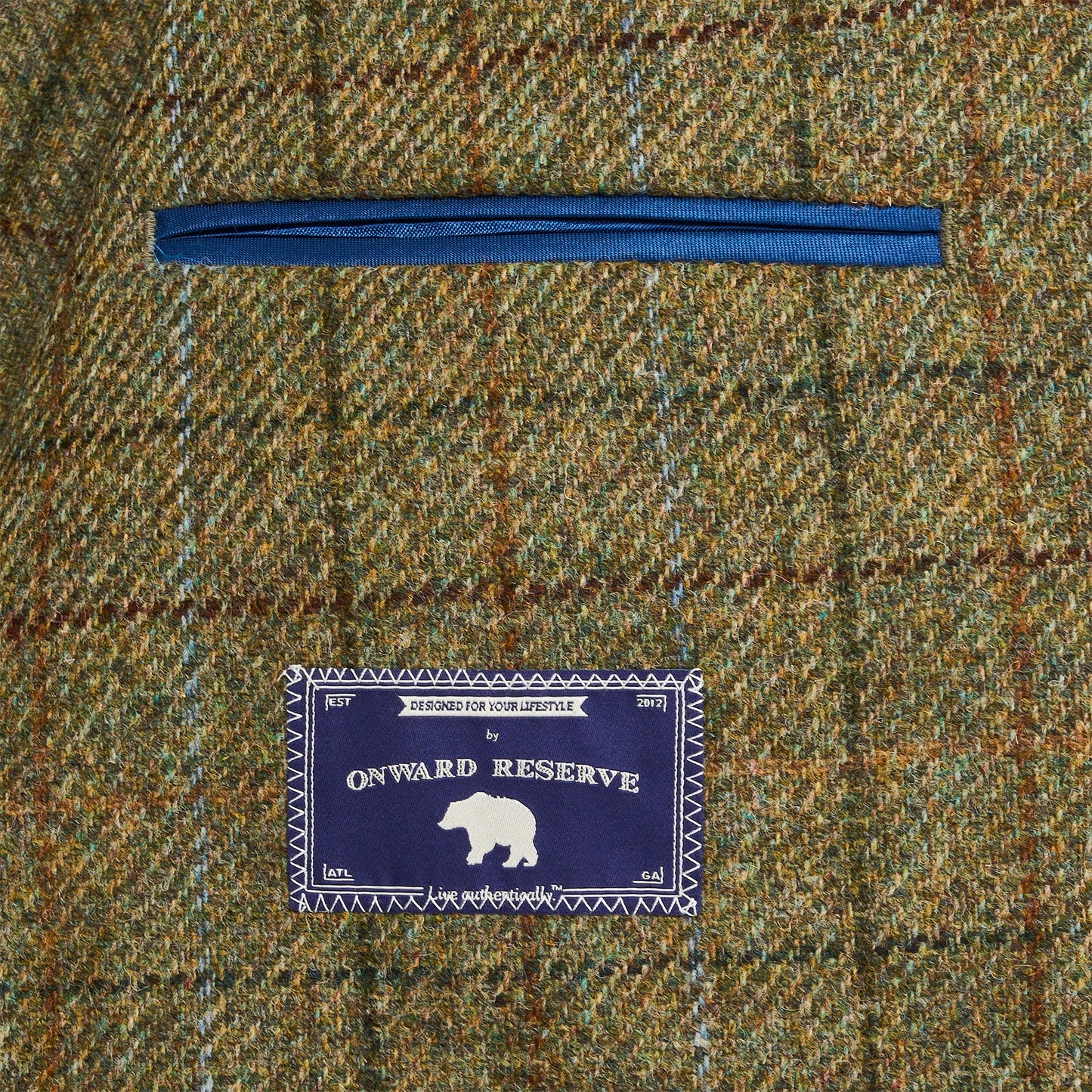 Oil Green Multi Sport Coat
