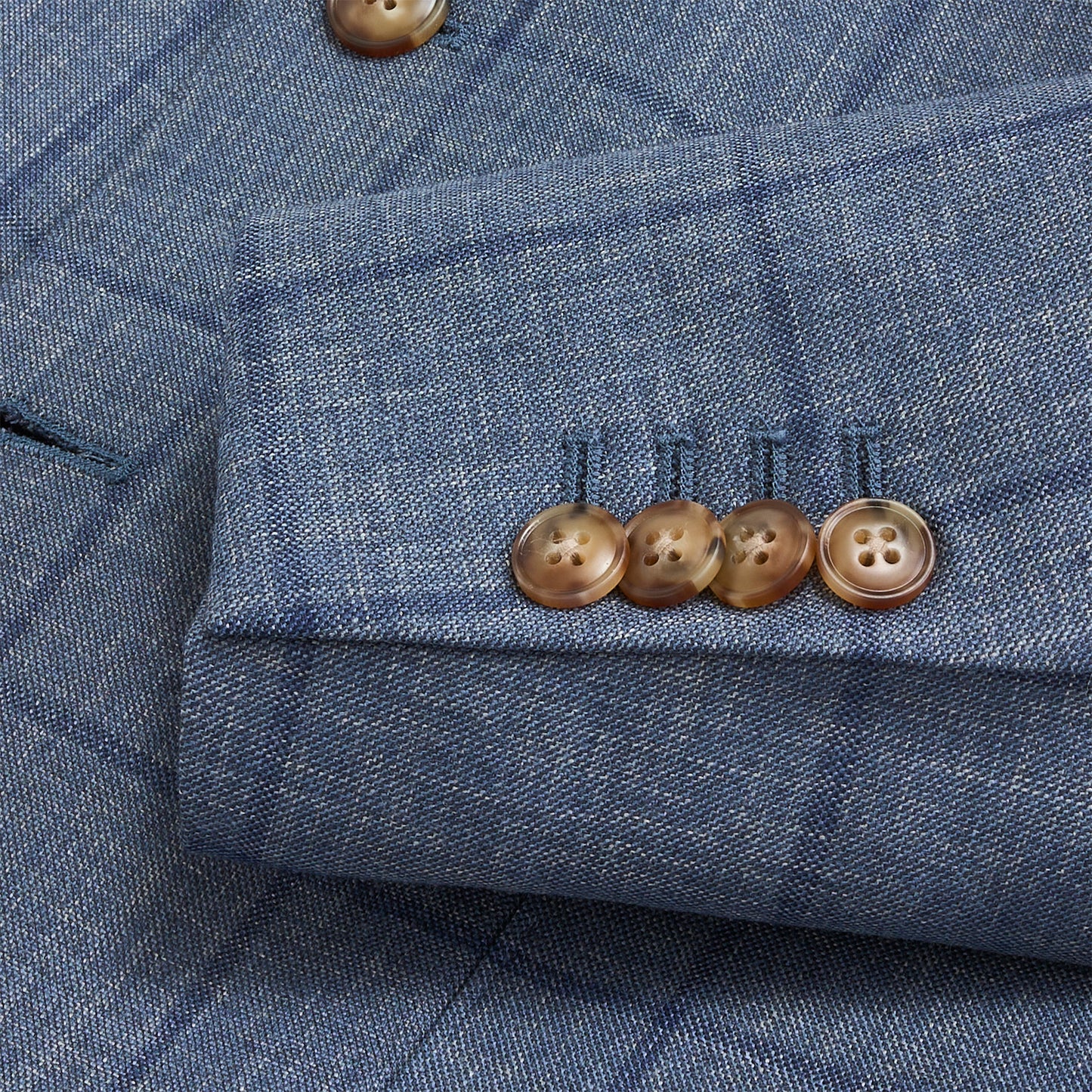 Barberis Captains Windowpane Sport Coat - Captains Blue