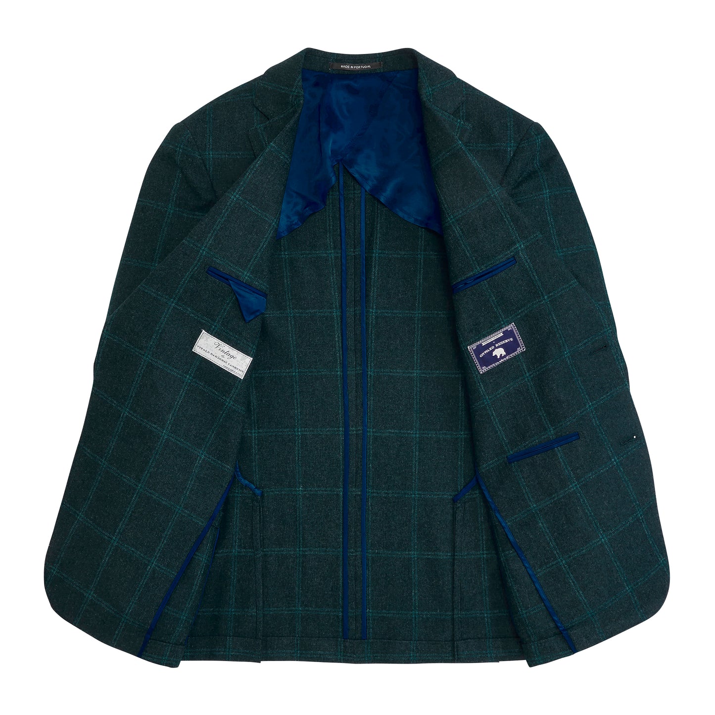 Barberis Vista Windowpane Sport Coat - Vista