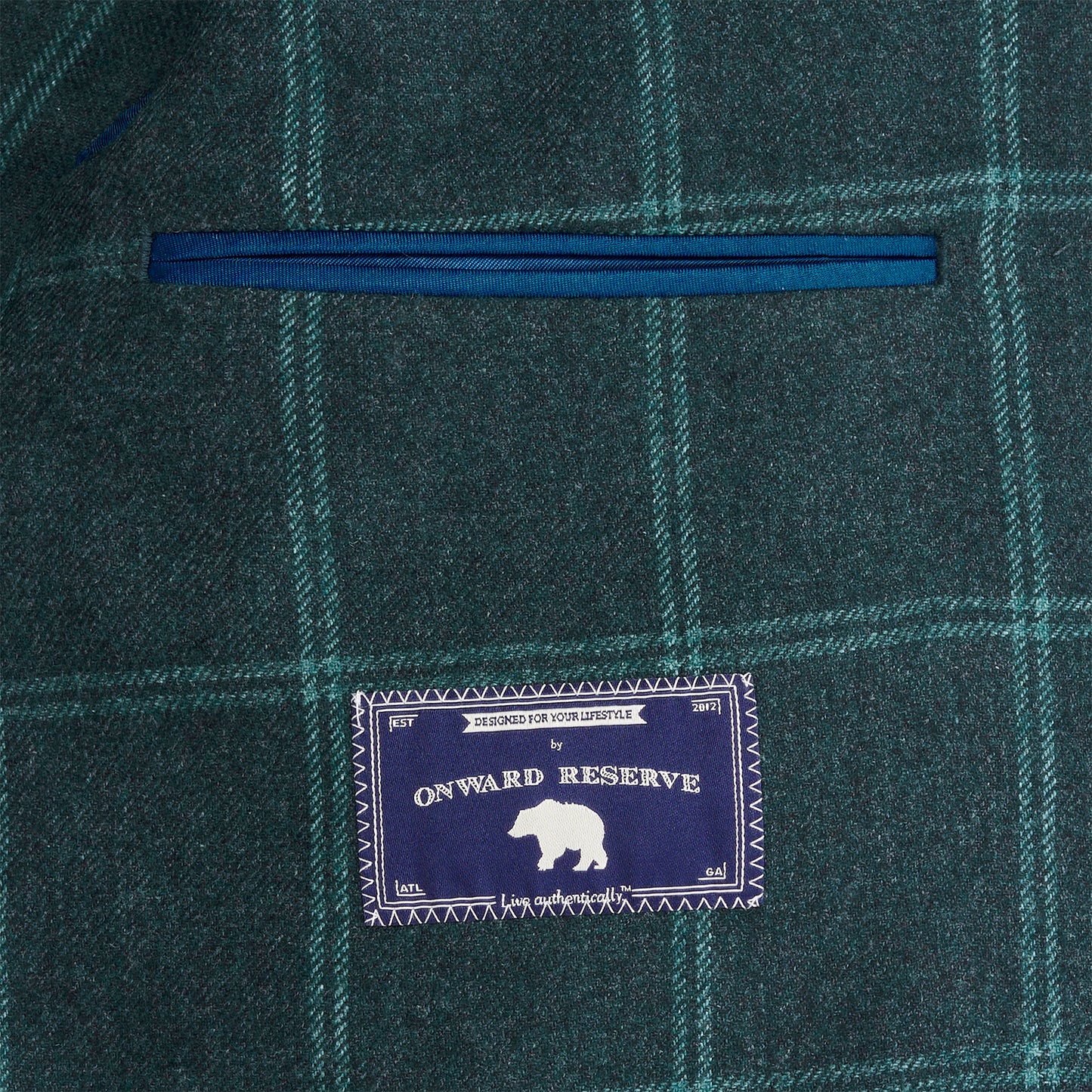 Barberis Vista Windowpane Sport Coat - Vista