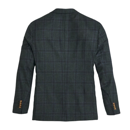 Barberis Hedge Plaid Sport Coat - Hedge