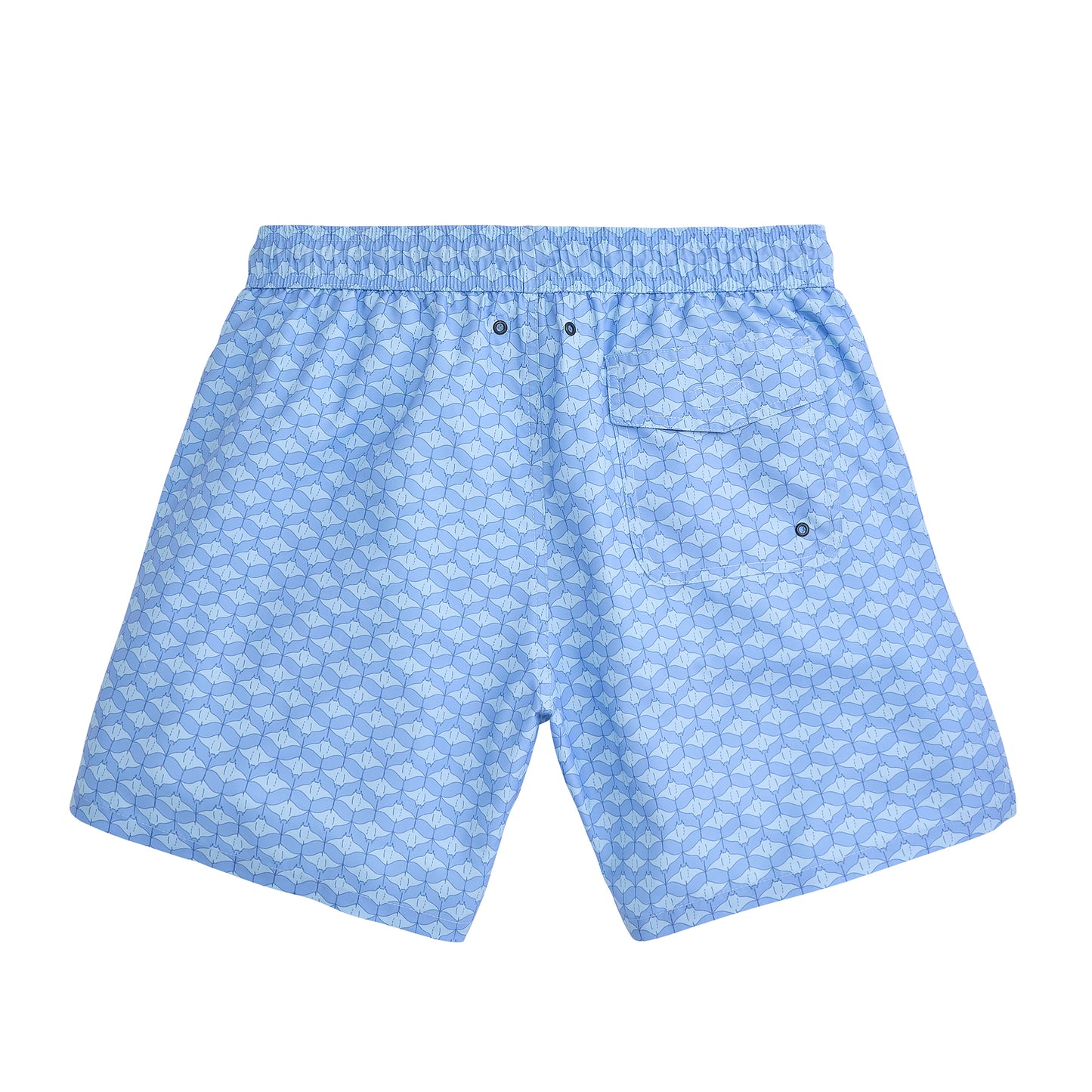 Barb Swim Trunk - Azurine