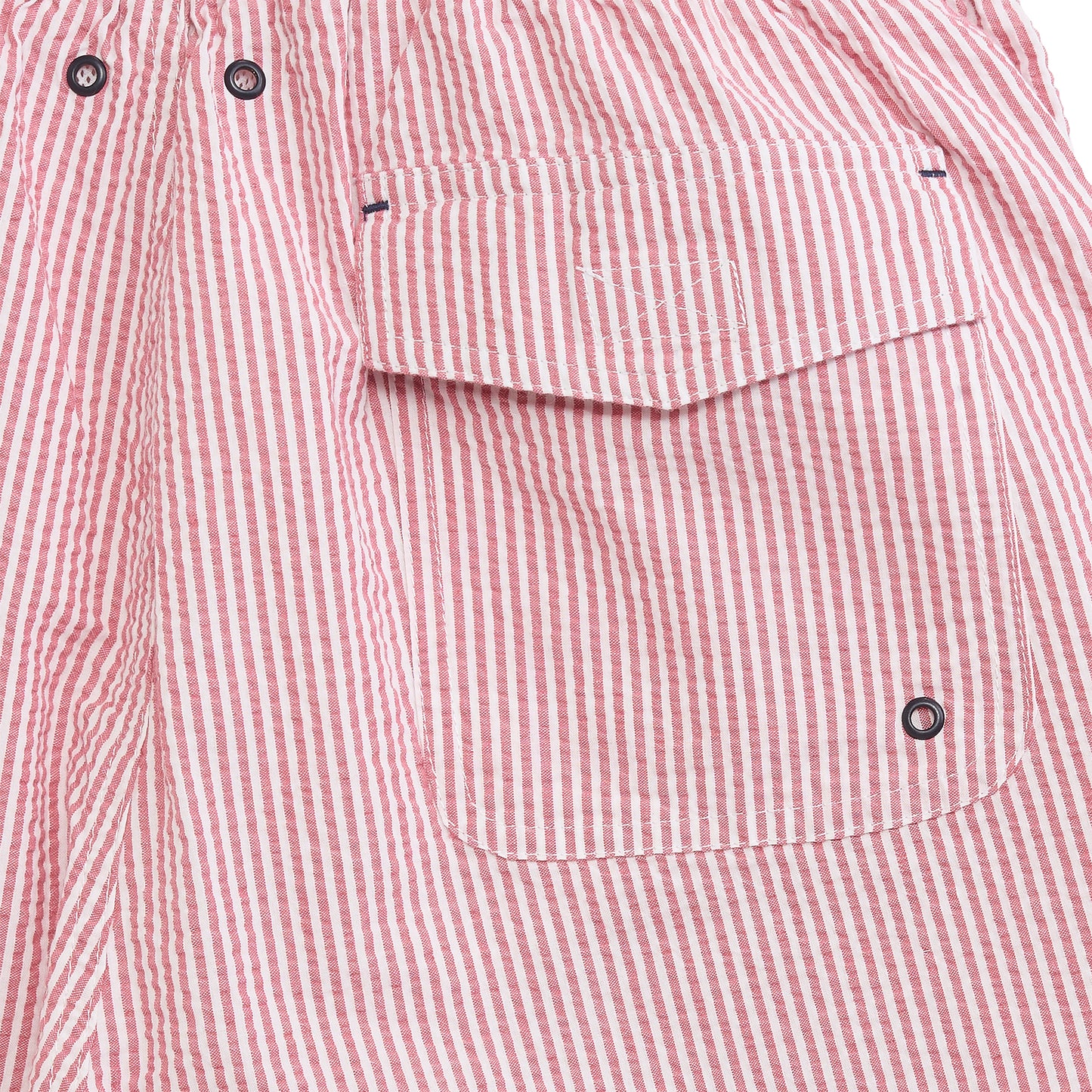 Coastal Seersucker Swim Trunk - Bike