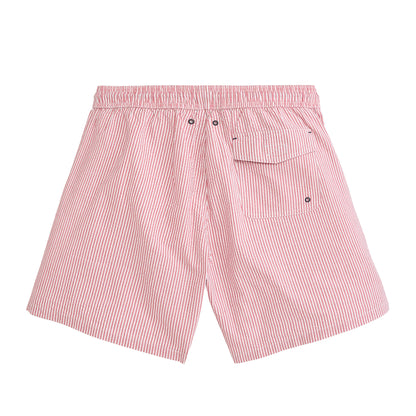 Coastal Seersucker Swim Trunk - Bike