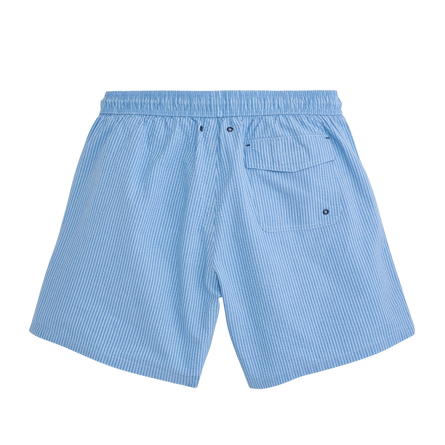 Coastal Seersucker Swim Trunk - Breeze