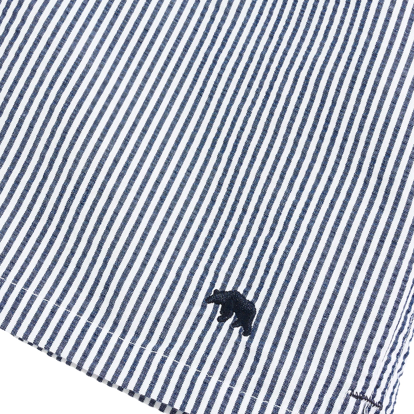 Coastal Seersucker Swim Trunk - Naval Academy