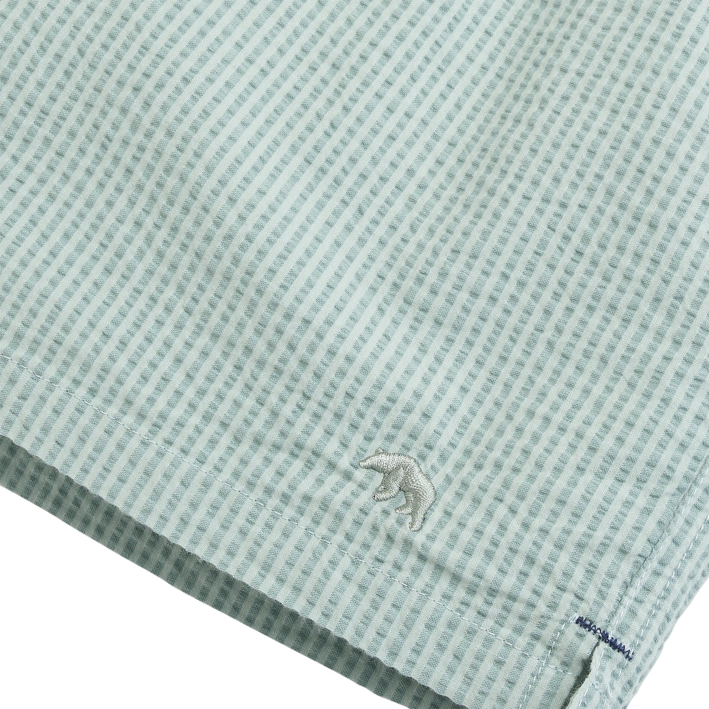 Coastal Seersucker Swim Trunk - Surf