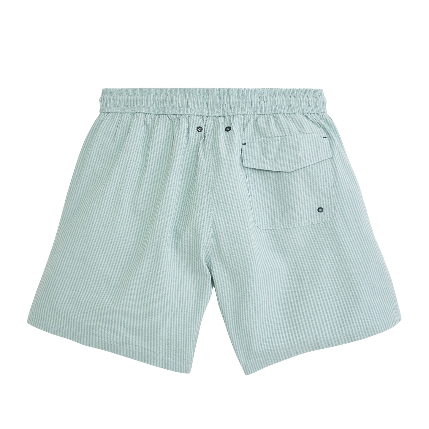 Coastal Seersucker Swim Trunk - Surf