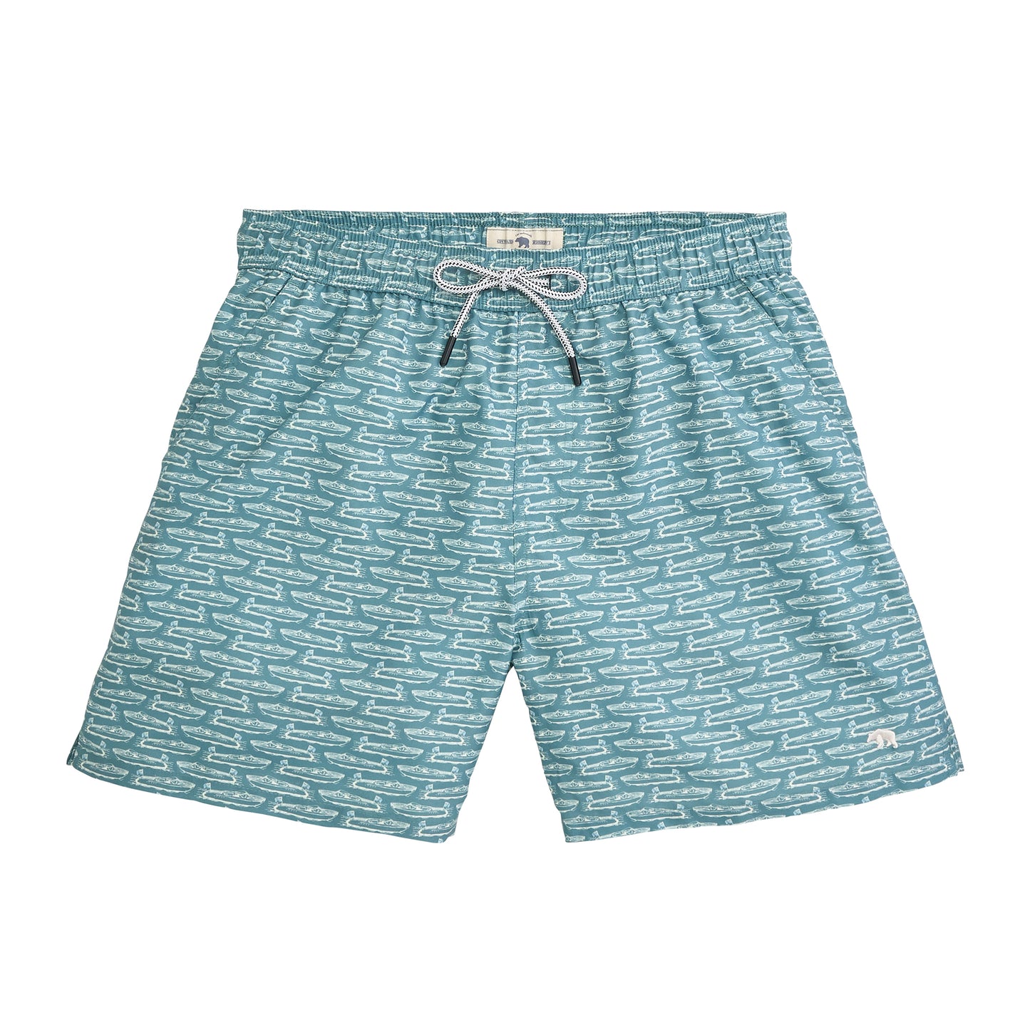Float Your Boat Swim Trunk - Myrtle