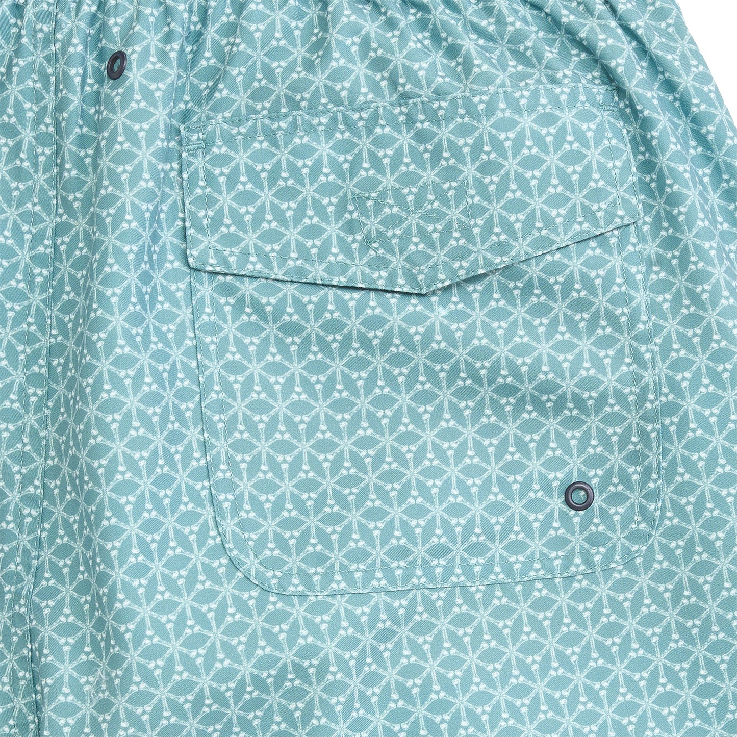 Out of Office Swim Trunk - Myrtle