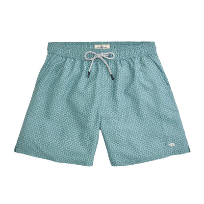 Out of Office Swim Trunk - Myrtle