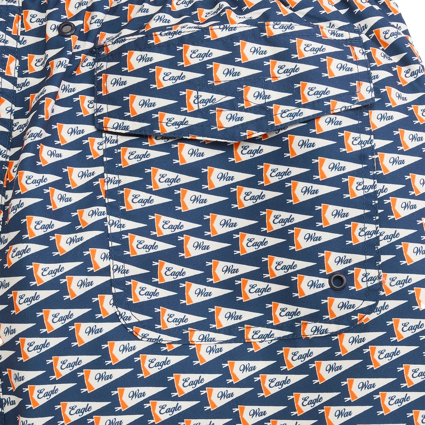 War Eagle Pennant Swim Trunk