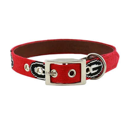 Georgia G Needlepoint Dog Collar