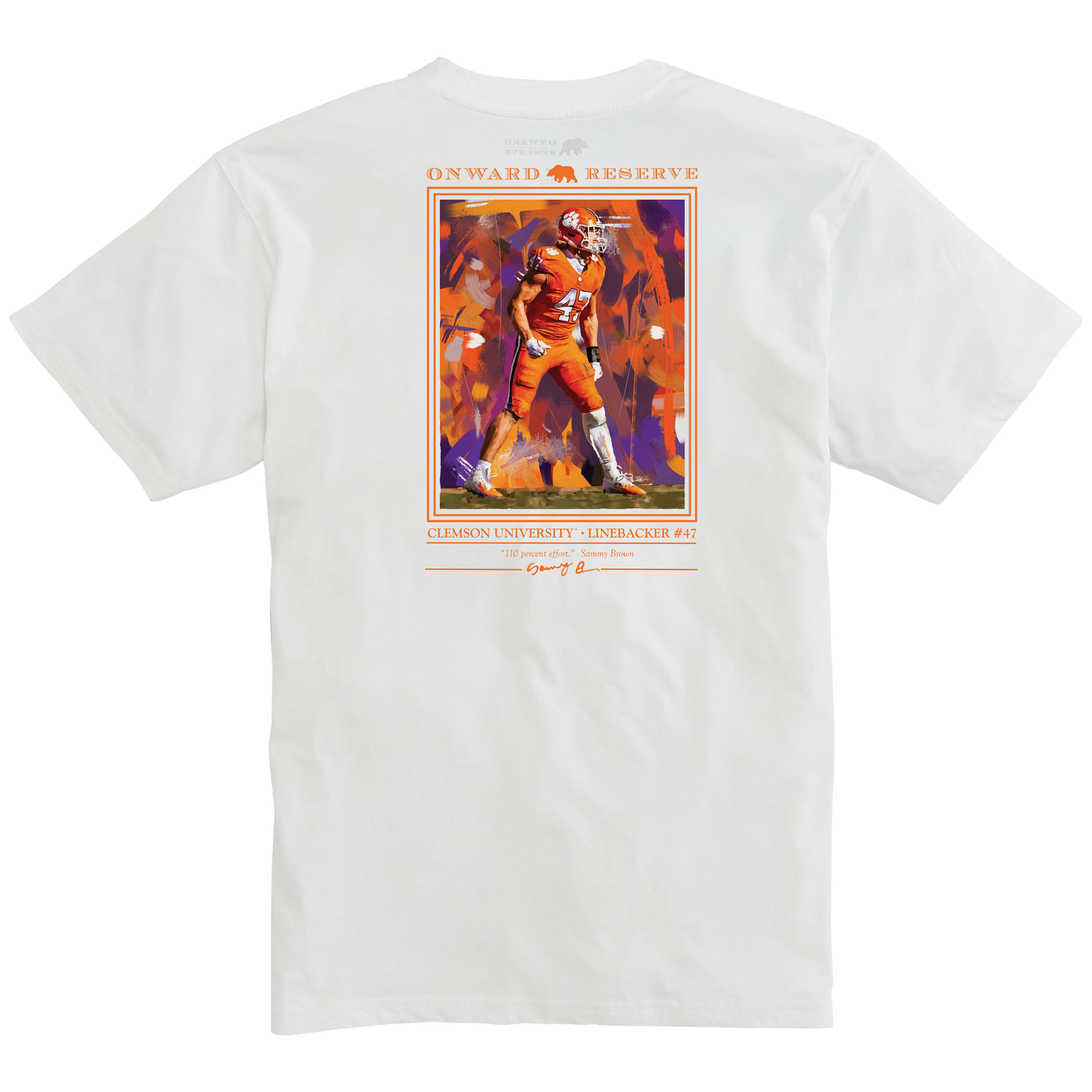 Sammy Brown Tee - White – Onward Reserve