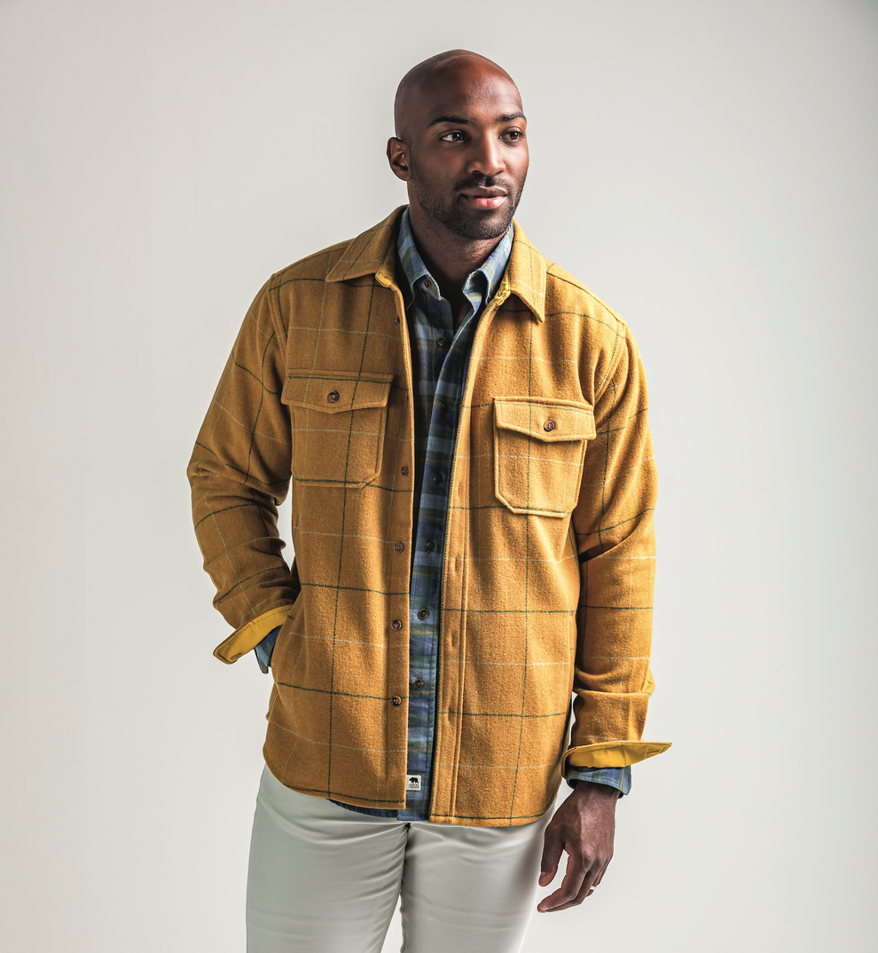 Cayce Fireside Shirt Jacket – Onward Reserve