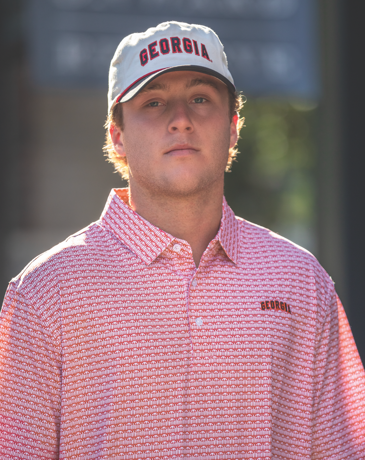 UGA Arches Printed Performance Polo