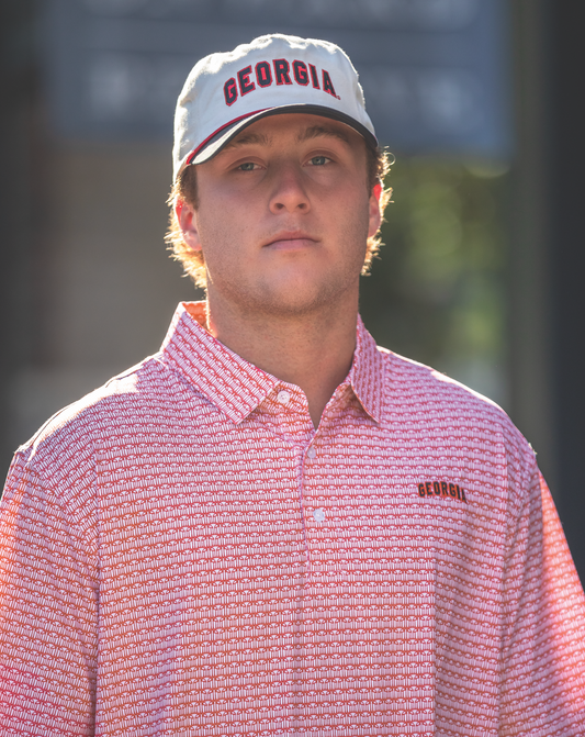 UGA Arches Printed Performance Polo