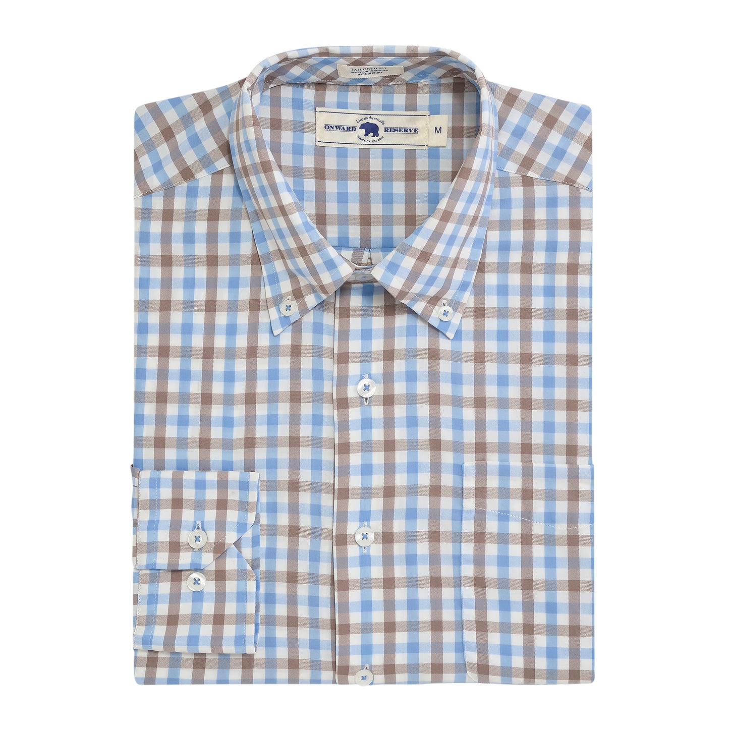 Allen Tailored Fit Performance Shirt - Beech
