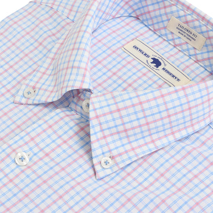 Odessa Tailored Fit Performance Shirt - Azurine