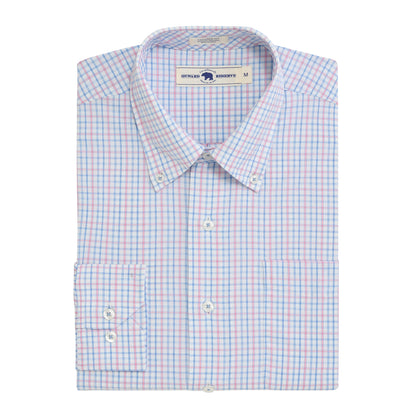 Odessa Tailored Fit Performance Shirt - Azurine