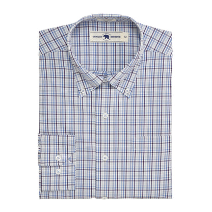 Recoil Tailored Fit Performance Shirt - Plum