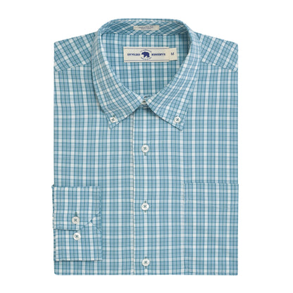 Ruskin Tailored Fit Performance Shirt - Surf