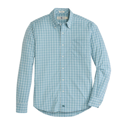 Ruskin Tailored Fit Performance Shirt - Surf