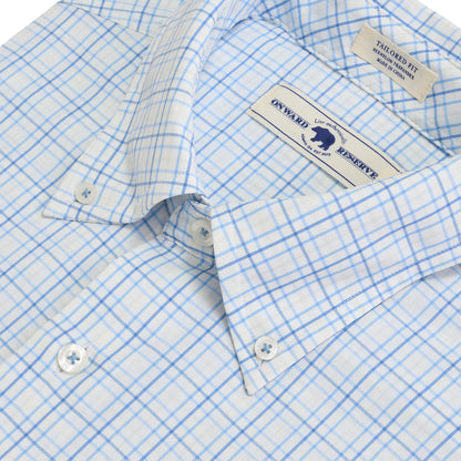 Seacrest Tailored Fit Performance Shirt - Silver Birch