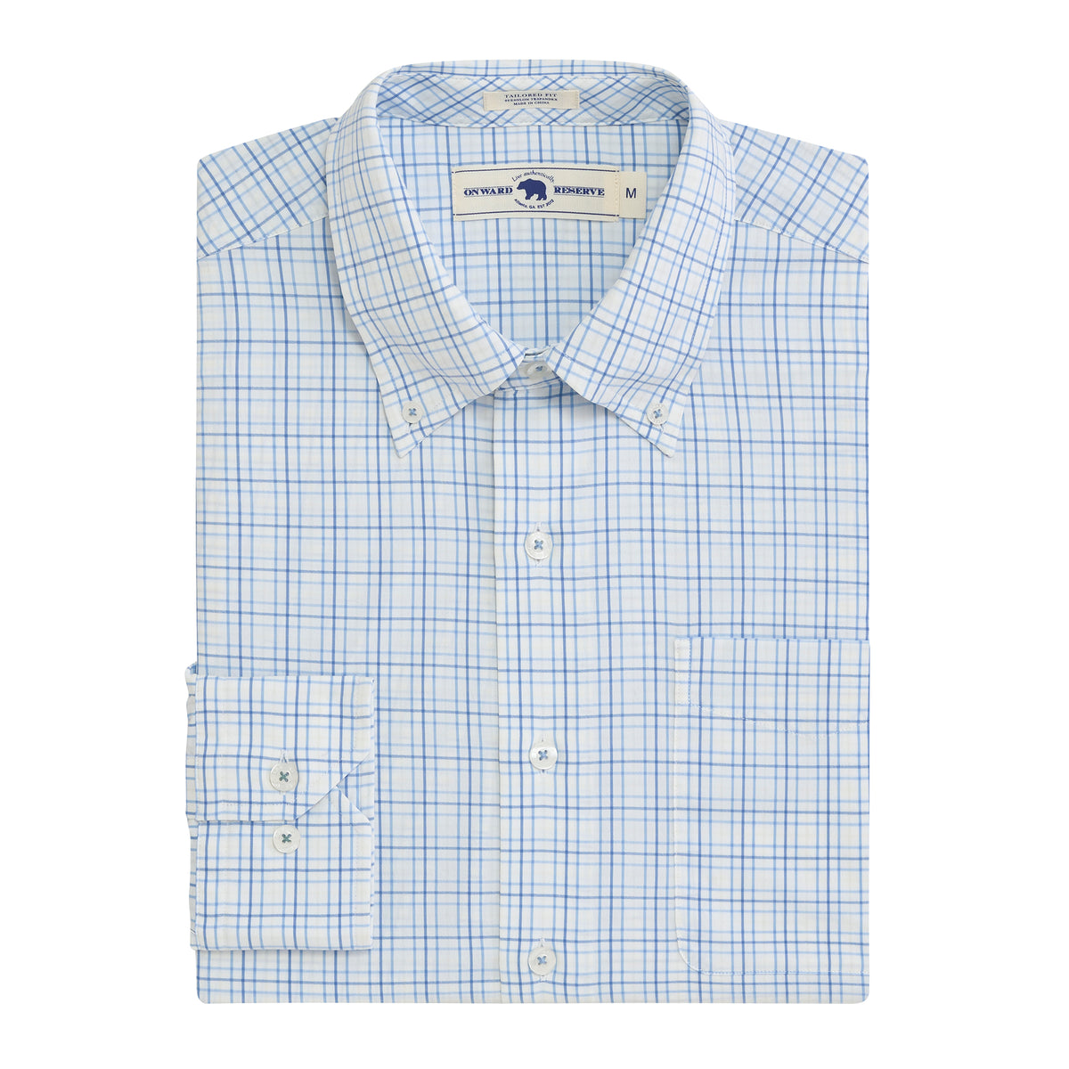 Seacrest Tailored Fit Performance Shirt Silver Birch / XL