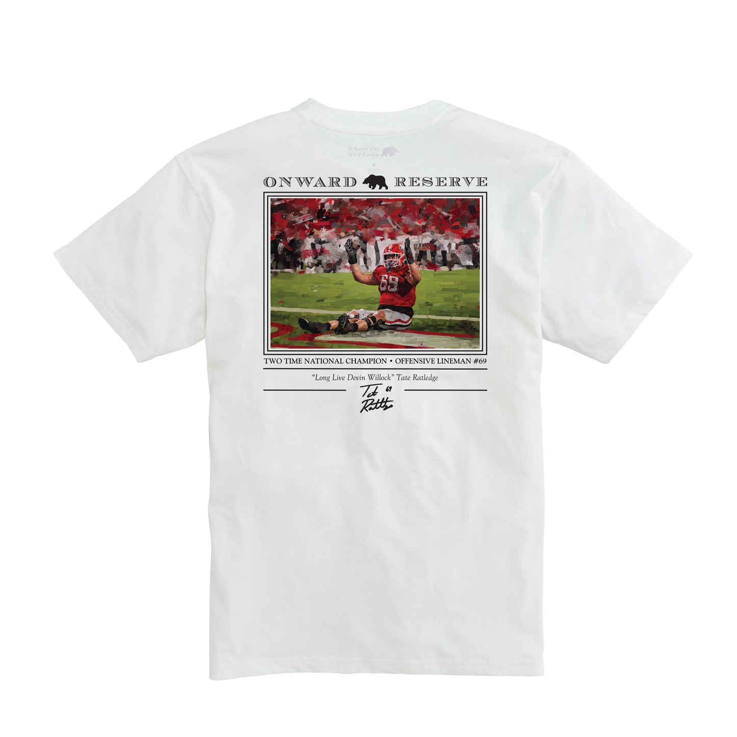 Tate Ratledge Tee - White