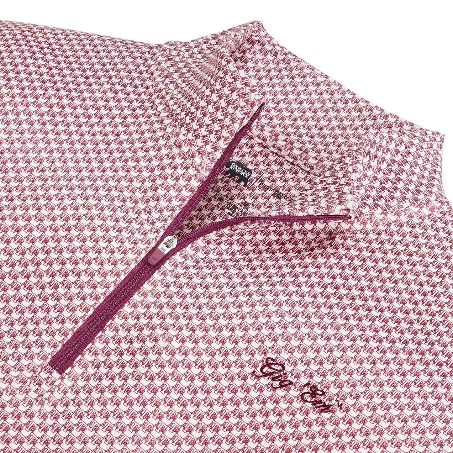 Texas A&M Printed Performance Pullover